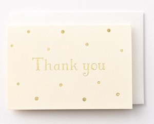 Greeting Card Mini Dot Thank You