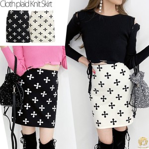 Stocks Mini Skirt Skirt Knitted Skirt Knitted A/W Korea 2 3 4 4 8 2