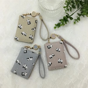 Pass Holder Patterned All Over Panda