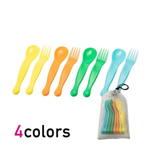 Colorful Cutlery Spoon Fork 8 2