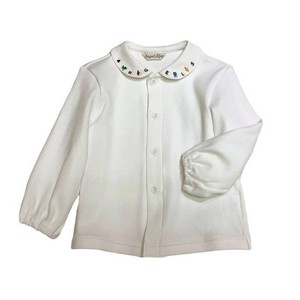 Made in Japan Baby ANGE Embroidery Long Sleeve Blouse 70 9
