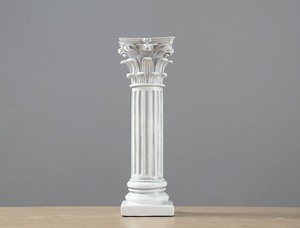 置物 神殿の柱モチーフ 古代ギリシャ様式 アンティーク調 BQ310