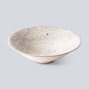 siksak/risti 浅ボウル（L）　中鉢　日本製　陶器　兵山窯