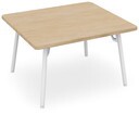 テーブル　フランカ　正方形スチール4本脚　スタンダード天板