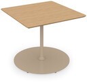 テーブル　フランカ　正方形単柱脚　スタンダード天板