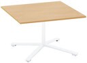 会議テーブル　ビエナ　固定正方形天板　ロータイプ塗装脚