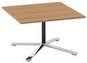 会議テーブル　ビエナ　固定正方形天板　ロータイプポリ脚