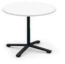会議テーブル　ビエナ　固定円形天板　ハイタイプ塗装脚
