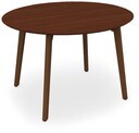 テーブル　フランカ　円形木製4本脚　スタンダード天板