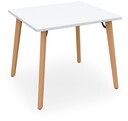 テーブル　フランカ　正方形木製4本脚　スタンダード天板