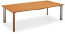 会議テーブル　WT‐150シリーズ　角形突板天板