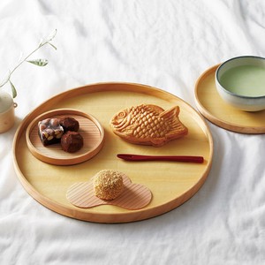 木製わっぱ丸トレイ（クリアー）【φ10〜38 /8サイズ】＜日本製＞