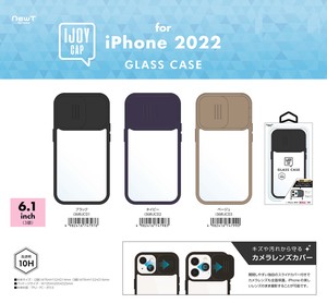 for iPhone 2022 6 1 3 CAP Glass Case