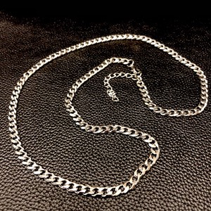 Stainless Steel Chain Necklace Simple 5mm x 55cm