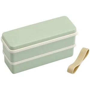 保存容器/储物袋 2层 抗菌加工 午餐盒 洗碗机对应 Skater 矽胶制 日本制造