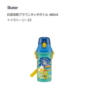 Antibacterial One touch Bottle 480 ml Anime & Character Book 3 SKATER B5 2