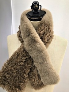Eco Fur Tippet 2 3 Included Scarf 2