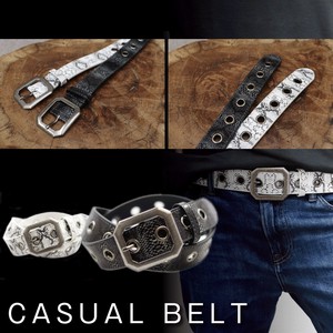 Belt Faux Leather Single Casual