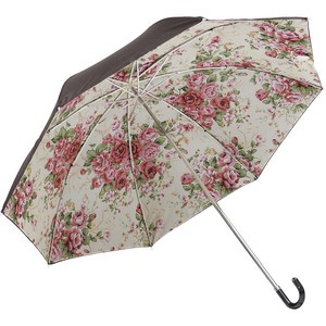 【おしゃれ】名画折り畳み傘(晴雨兼用) ﾛｰｽﾞLEMON