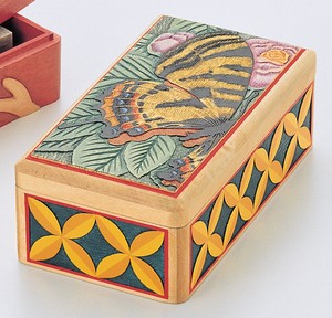 木彫印かん小箱（印泥付）