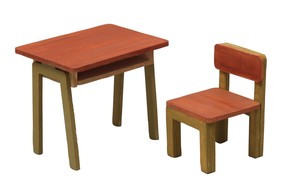 机と椅子ジオラマベース