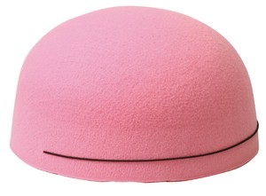 フェルト帽子　ピンク
