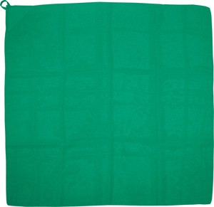 ループ付カラースカーフ　ミニ緑