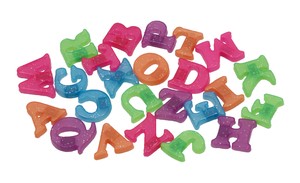 Toy Alphabet Colorful