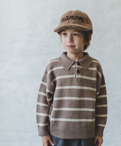 Attached Border Knitted Pullover 2