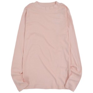 Organic Cotton T-shirt Cut And Sewn Ladies Long Sleeve Processing Various Color