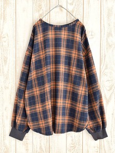 1 Color SALE 2022 Checkered 2WAY Pullover 2