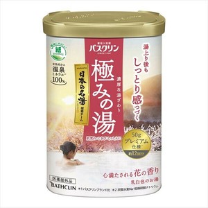 バスクリン　極みの湯　心満たされる花の香り　600g 【 入浴剤 】