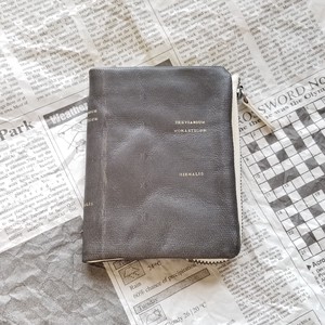 【牛革製・アンティーク財布】ANTIQE　BOOK　WALLET（お財布・札入れ）（日本製）