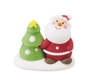 シュガードール ツリー＆トールサンタ クリスマスケーキデコレーション 装飾