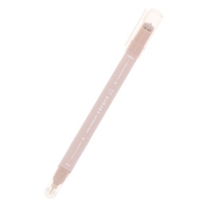 【ペン】ローラースタンプペン cororoコロロ2 ベージュピンク 波線