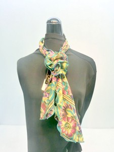Thin Scarf Polyester Made in Japan