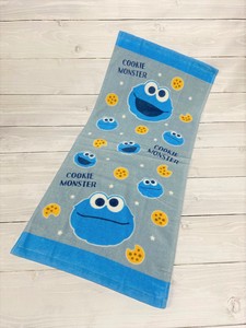 Hand Towel Character Sesame Street Monster Face