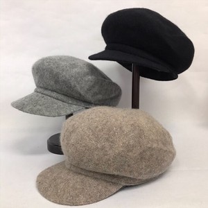 【秋冬帽子】2023秋冬婦人帽子　パフキャスケット　レディース帽子