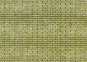 ジオラマタックシート レンガ カーキ 1/12 5枚組 55671 「2022秋冬新作」