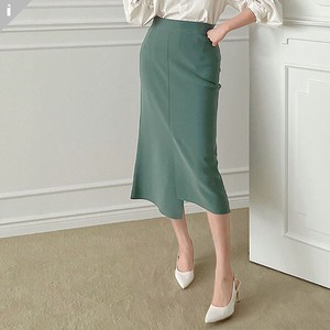 Maid Slim Office Look Long Skirt 2