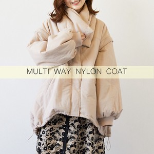 Removal Scarf Attached Coat 1 4 58 1 2