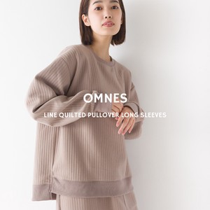 Line Quilt Pullover Long Sleeve