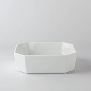 Mino ware Main Dish Bowl single item White M Made in Japan