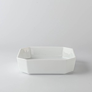Mino ware Main Dish Bowl single item White 13.5cm Made in Japan