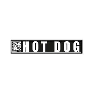 マックスアンドモーリー　犬用リード専用　スライドタグ ホットドッグ サイズ2