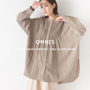 10 4 [New colors added] Double Gauze pin Tuck Long Sleeve Shirt 2