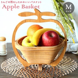 Scandinavia Fruit Basket Wooden Apple Basket Apple type Fancy Goods