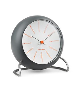 Car's White Gray Table Clock Table Clock
