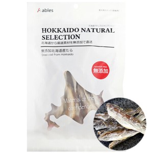 [国泰ジャパン] HOKKAIDO NATURAL SELECTION　無添加　北海道産たら　50g