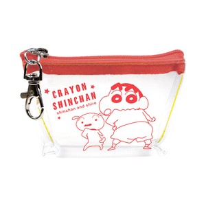 T'S FACTORY Pouch Crayon Shin-chan Clear